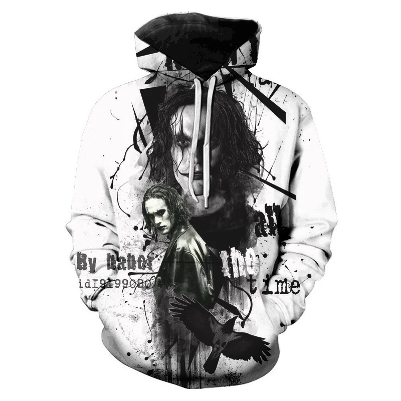 

Новинка 2022, толстовка с воронами и 3D принтом, спортивная одежда, Мужской и Женский Повседневный модный спортивный Универсальный свитер с ка...