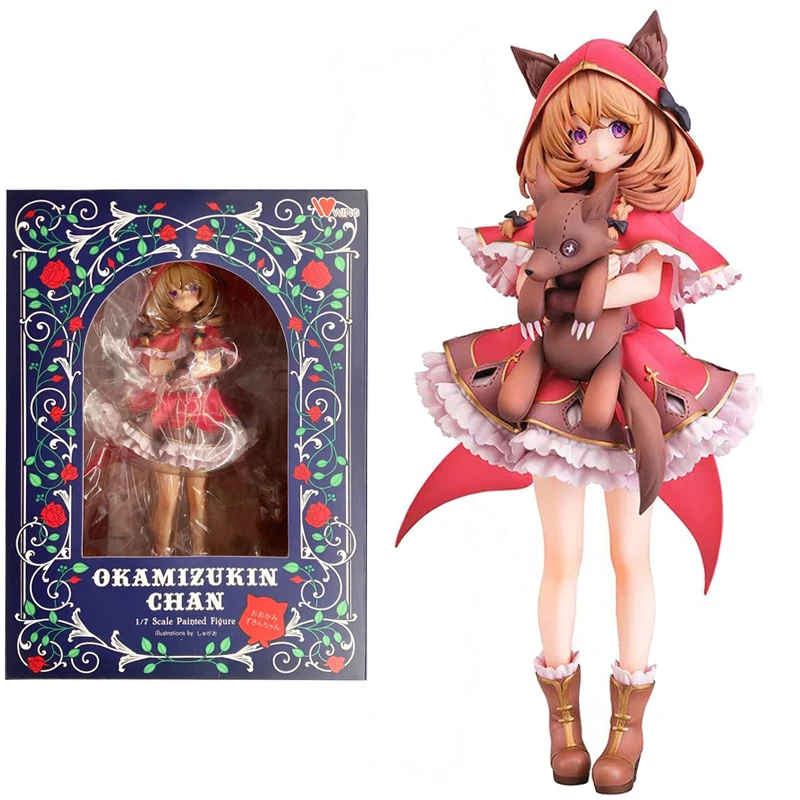 

Оригинальная модель 1/6, крыло, окамизукин, Чан, волк, наушники, статуэтка аниме, коллекционная игрушка, подарки