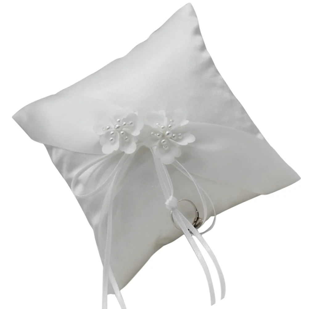 

Ring Pillow Wedding Bearer Pillows Cushion Suppliesparty Watch Display Box Proposal Stand Ringbearers Ornament Decorations
