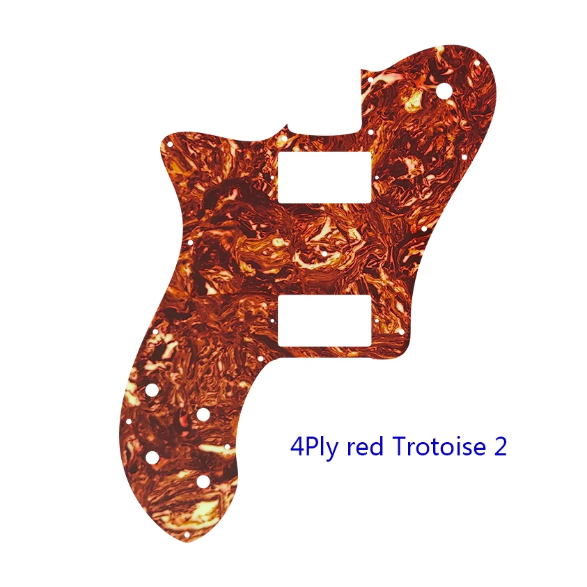 Xinyue пользовательские гитарные части-для США FD 72 Tele Deluxe переделка гитары Pickguard с PAF