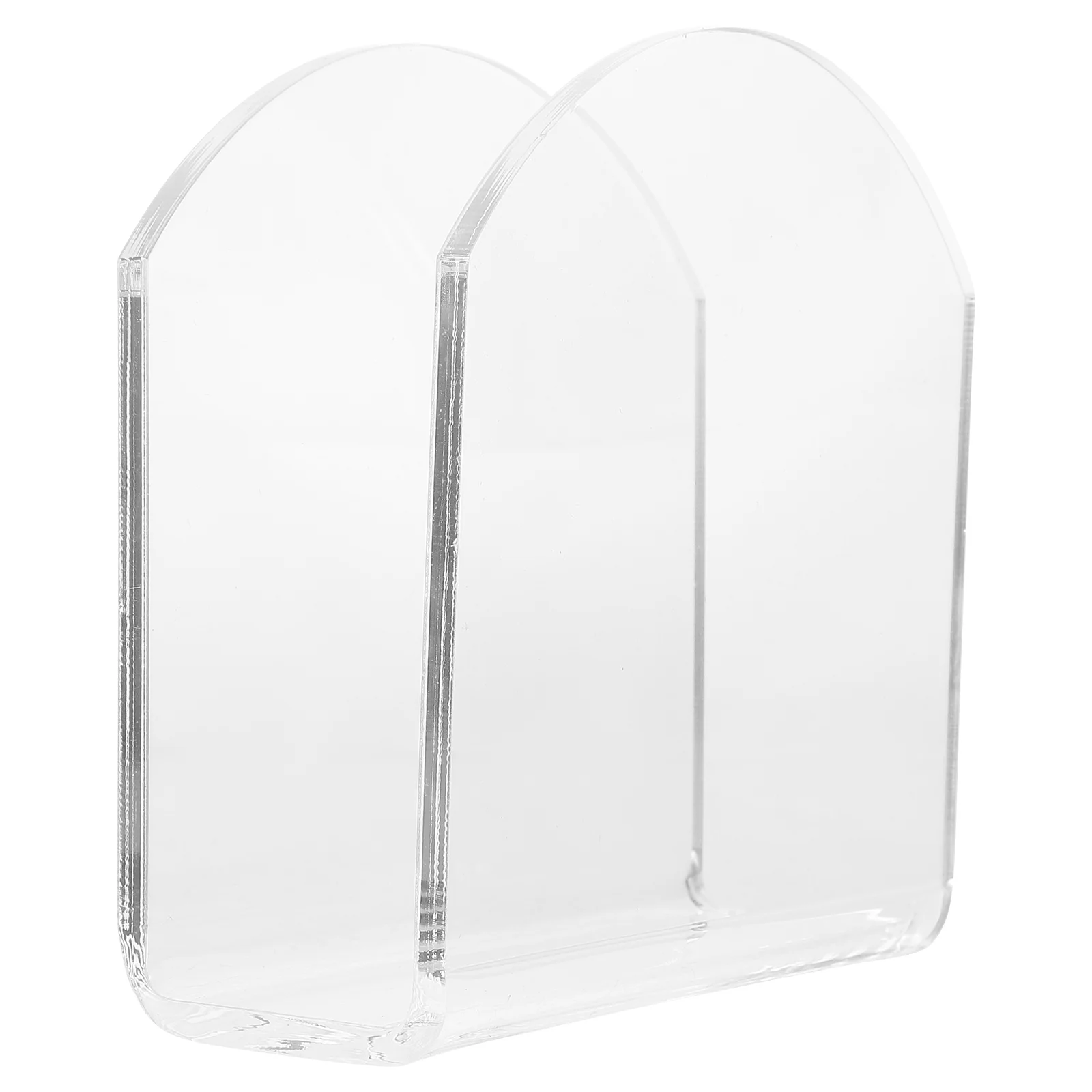 

Napkin Stand Ornament Exquisite Table Holder Decor Decorate Tissue Storage Freestanding Holders Acrylic Desktop