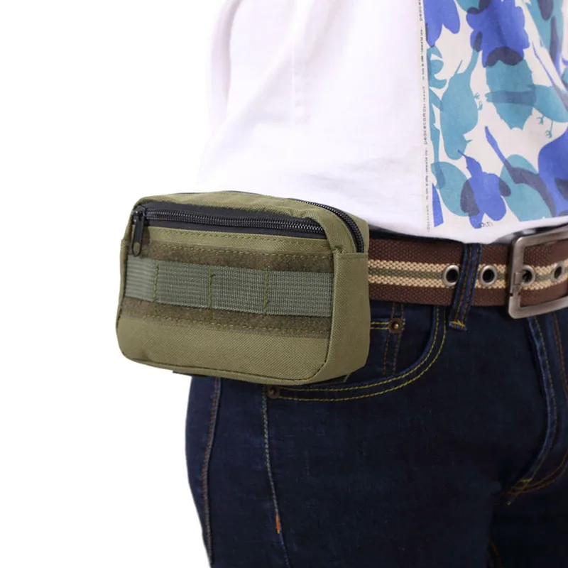 

Outdoor Hunting Pack Tool Bag Pouch Belt Tactical Pocket Organizer Pouch Small Army Utility Field Sundries Pouch Accessory