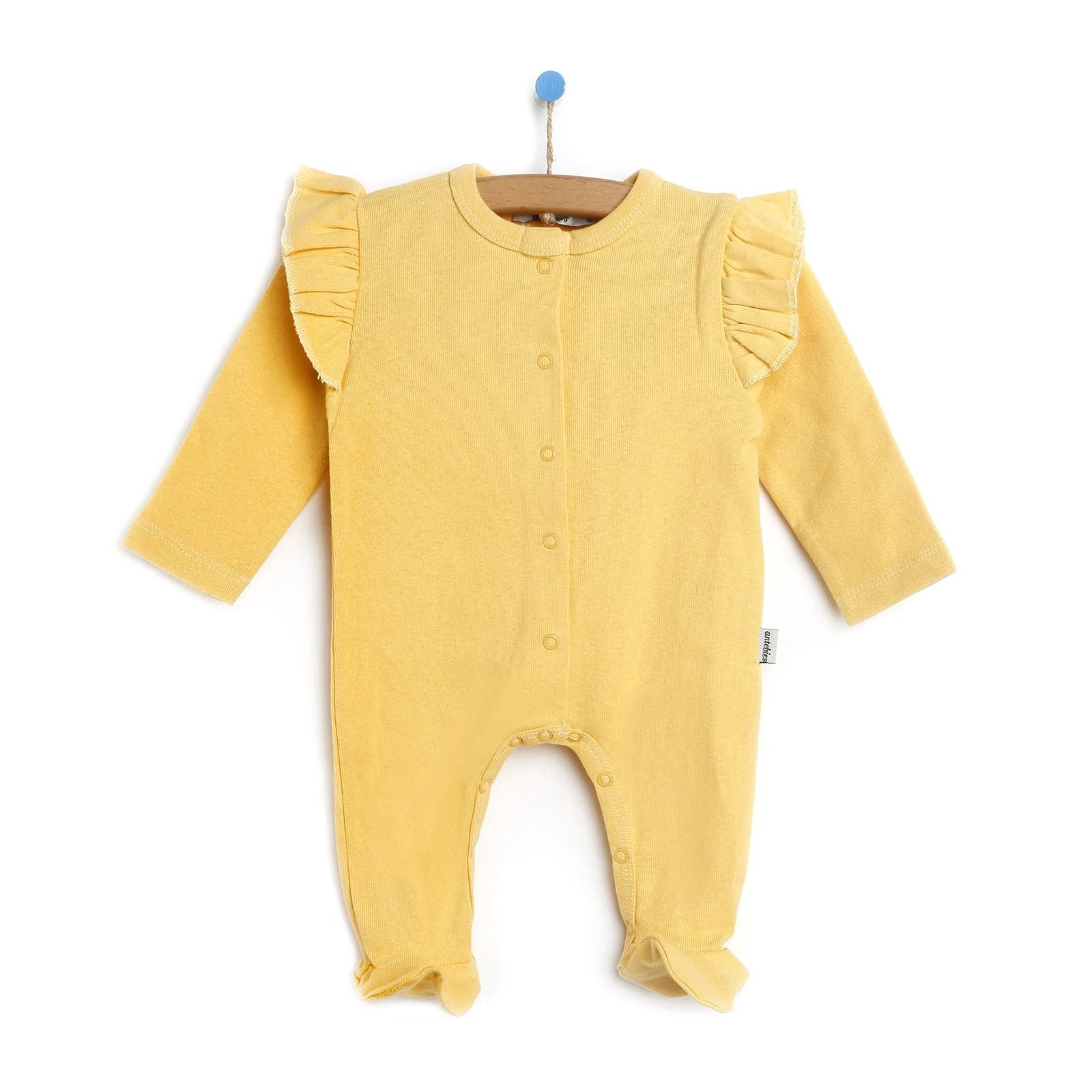 

ebebek Antebies Cute Bee Organic Frilly Booties Jumpsuit