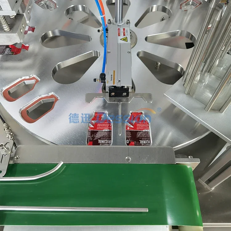 Роторная машина для розлива жидкостей Margarine с автоматической системой