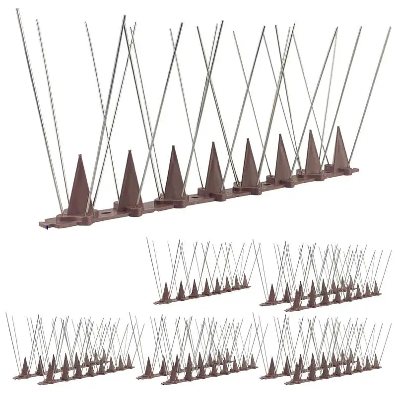 

Spikes 10 Pcs Bird Spikes For Small Birds Woodpecker Cat S Rust Resistant Easy Installation Spikes For Windows Railing Roof