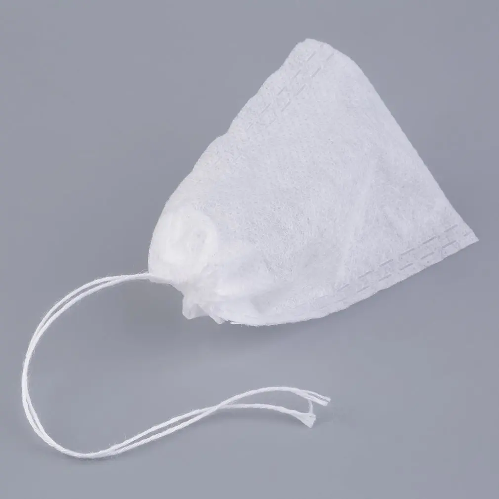 

Чайные пакетики, нетканые ткани, пищевые, ароматизированные чайные пакетики с уплотнением, фотобумага на шнурке, 100 шт., 15x20 см