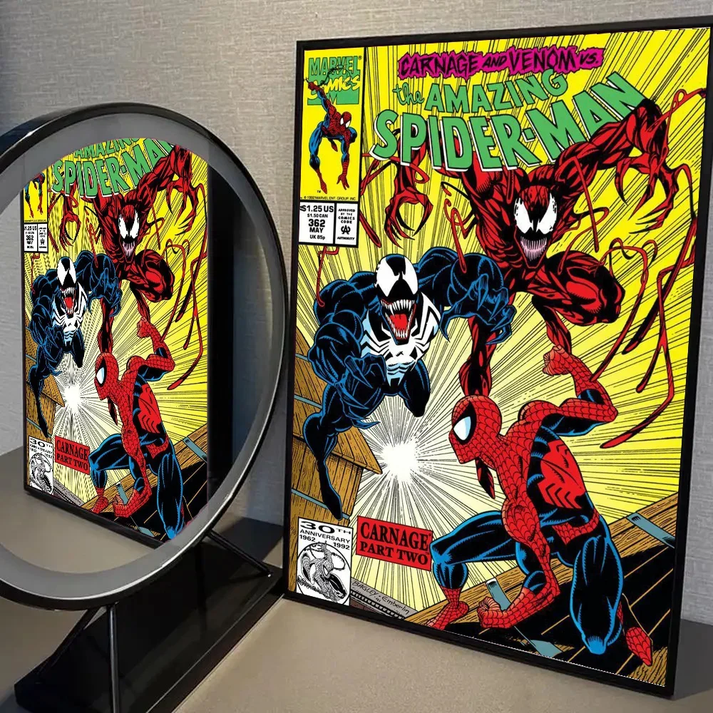 

Настенный художественный постер из фильма «Человек-паук» Marvel, классический супергерой, Мстители, украшение для дома, холст, картина, принты, произведение искусства, настенная печать, подарок