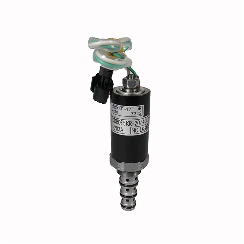 

SKX5P-17-210 электромагнитный клапан экскаватора KDRDE5KR-20/40C13-203A