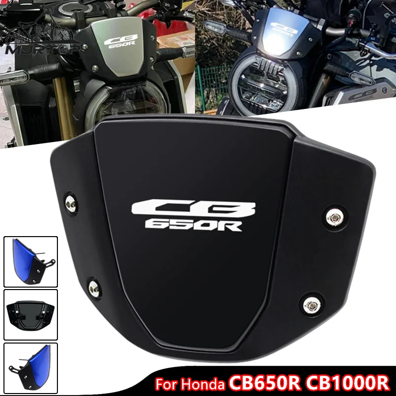 

Motorcycle CNC Wind Deflector Front Screen Windscreen Windshield Accessories For Honda CB650R CB 650R CB1000R CB 1000R cb650r
