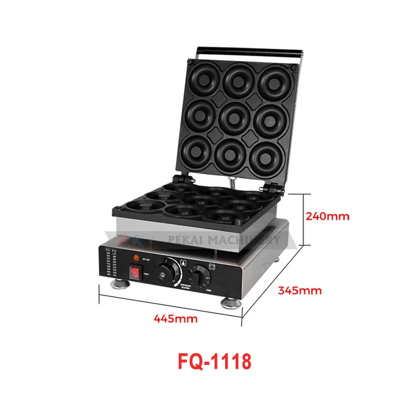 

FQ-1118 Коммерческая вафельница, антипригарная электрическая машина для приготовления вафель, машина для закусок