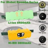 for irobot roomba 500 6400mah 14 4v 3800mah battery roomba 600 700 800 series vacuum cleaner irobot roomba 620 650 770 780 580