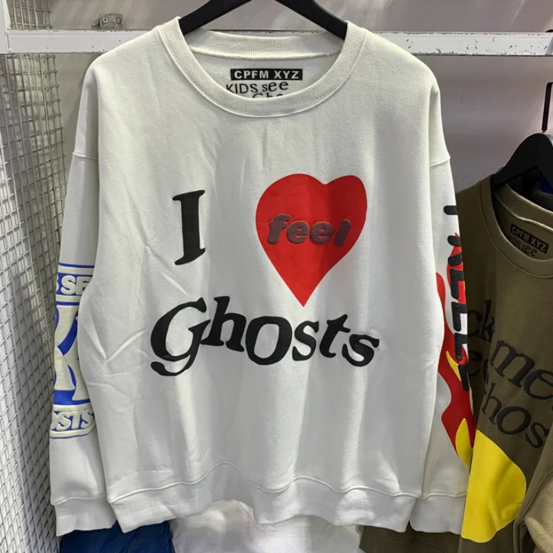 Толстовка CPFM с буквенным принтом высококачественная повседневная толстовка