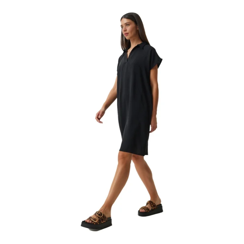 TYZA Женские платья Повседневные стандартные посадки с рукавами летучая мышь