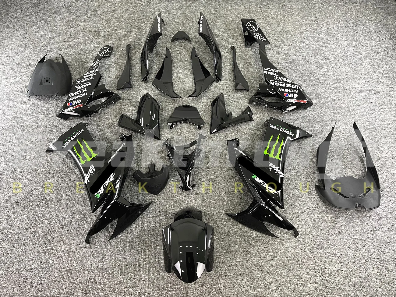 

Suitable for Kawasaki Ninja ZX-10R ZX10R ZX 10R 2008 2009 2010 Motorcycle high-quality ABS injection molding cowling kit