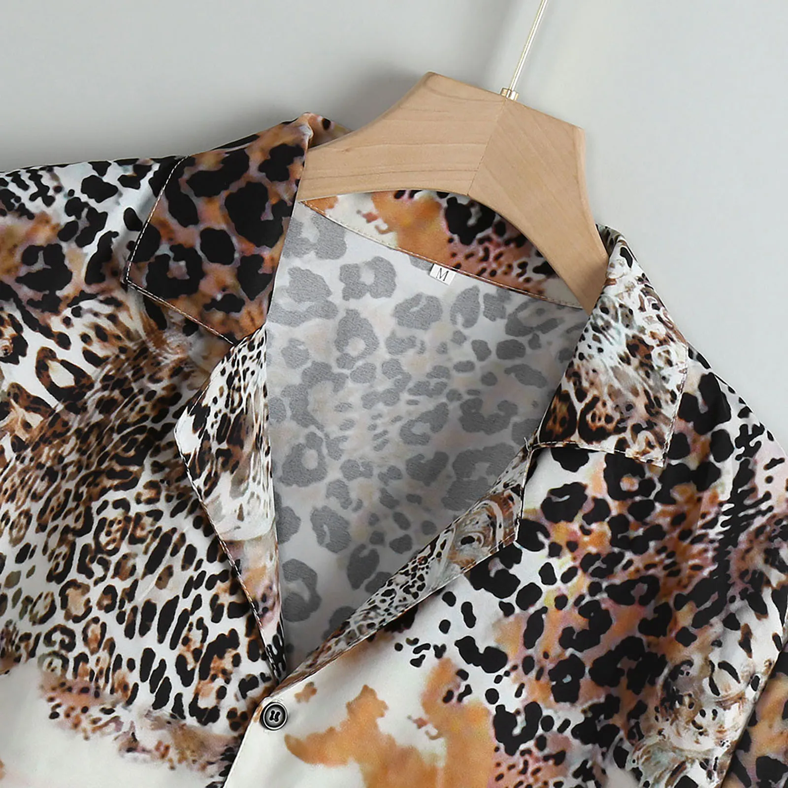 Рубашка мужская в полоску модная Повседневная Блузка с коротким рукавом