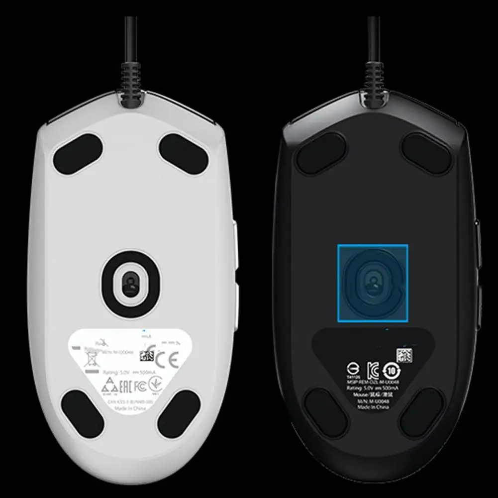 Коврики для мыши и коньков 1 упаковка закругленные изогнутые края эргономичная