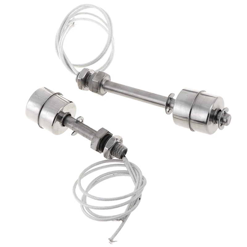 

1PC Stainless Steel Float Switch Tank Liquid Water Level Sensor Double Ball Float Switch Tank Pool Flow Sensors