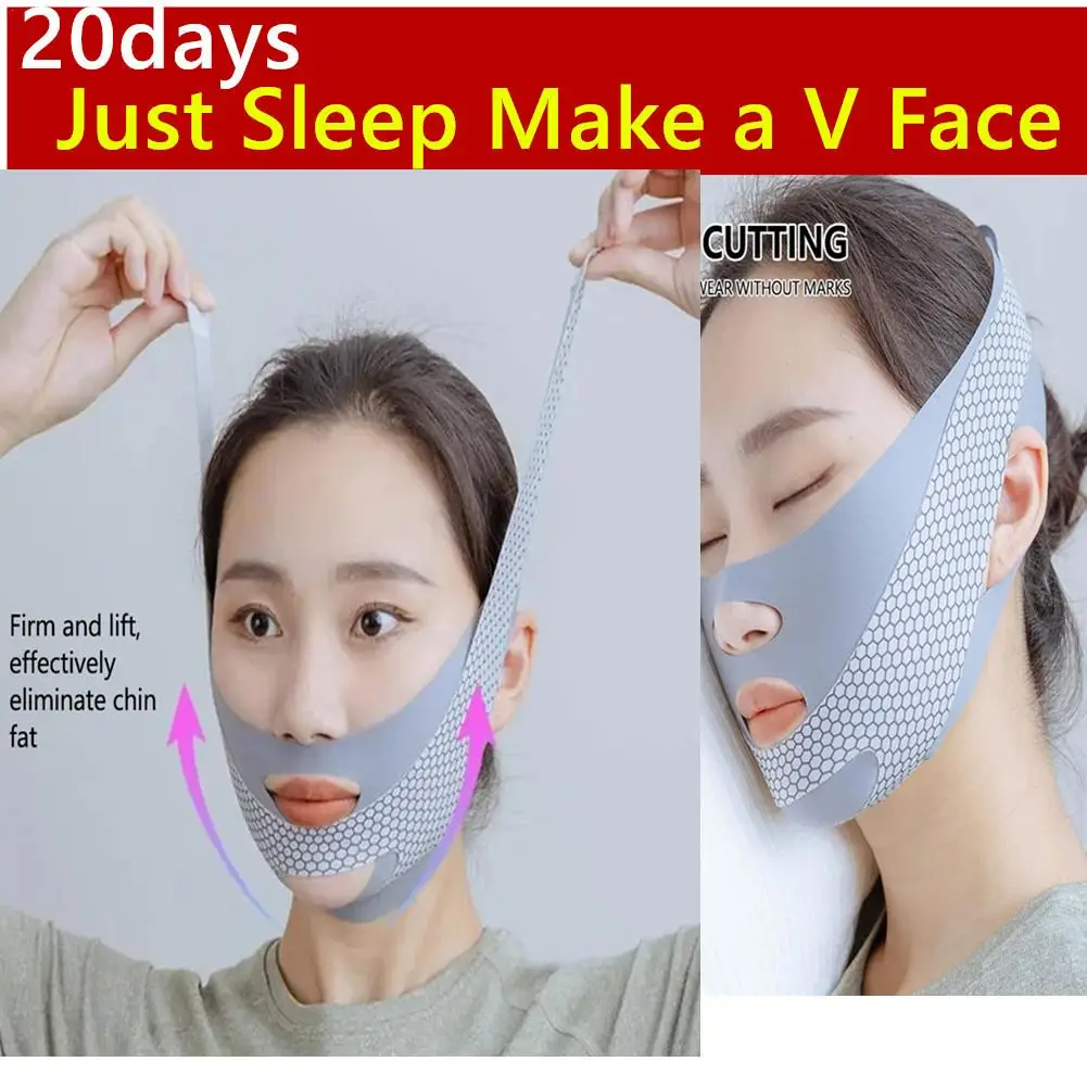 Многоразовый бандаж для похудения лица V Line Face Shaper Женский пояс подтяжки