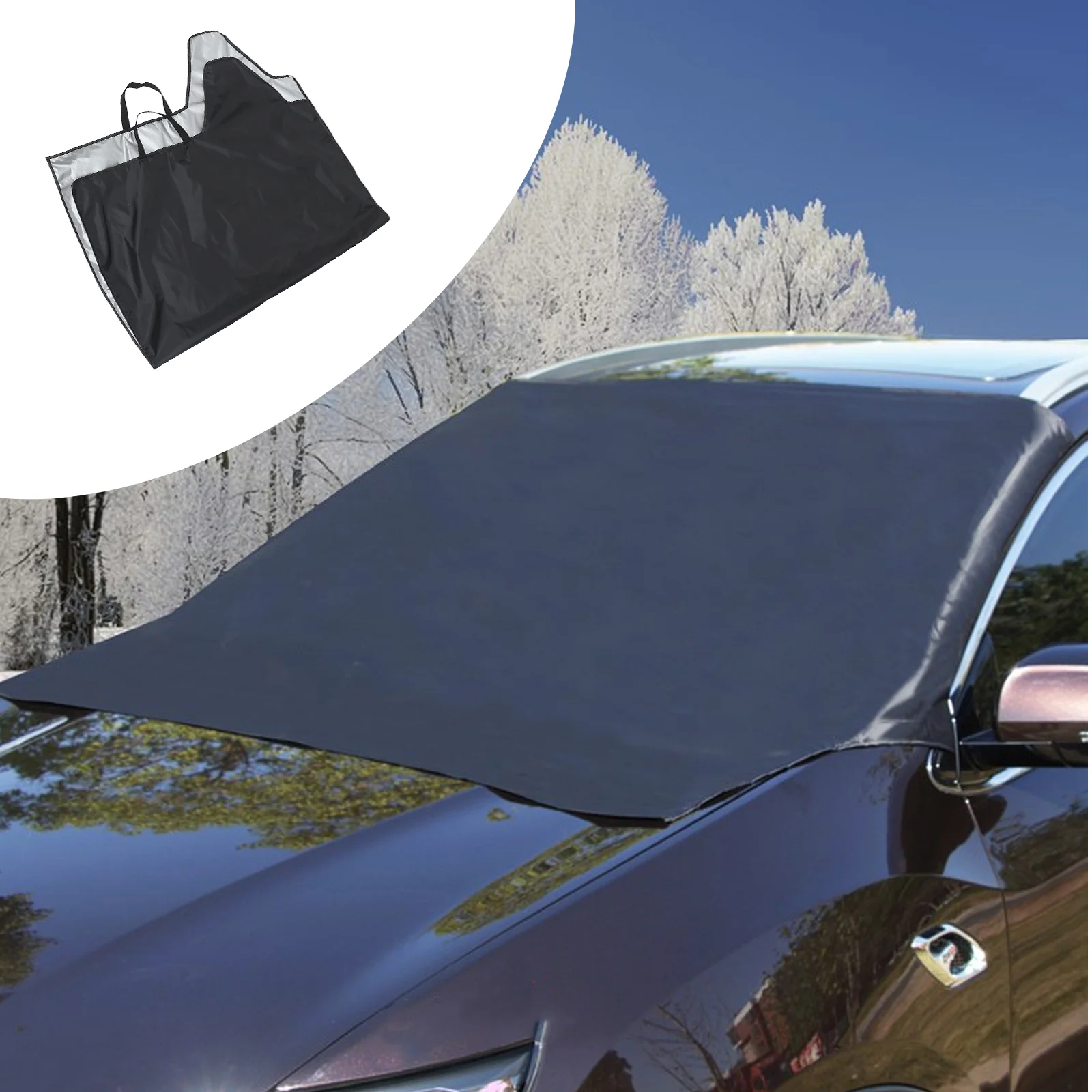 

Shade Window Car Sunshade Snow Shield Auto Summer Winter Ice Cover Safety Mask Windshield Removal