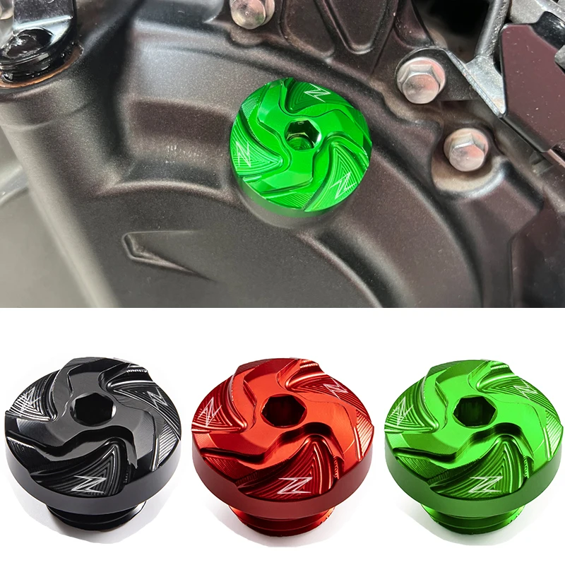 For Kawasaki Z900 Z800 Z650 Z400 Z1000 Z1000R Z1000SX Z900RS Z 900 Motorcycle Oil Filler Cap Protection Accessories