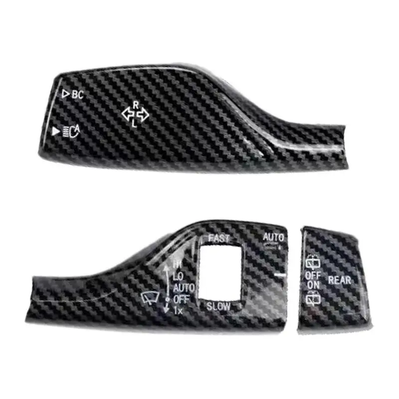 

Car Wiper Switch Cover Automotive Turn Signal Windshield Wiper Lever Switch Cover For BMW New 3 5 7 Series G20 Sedans Suvs