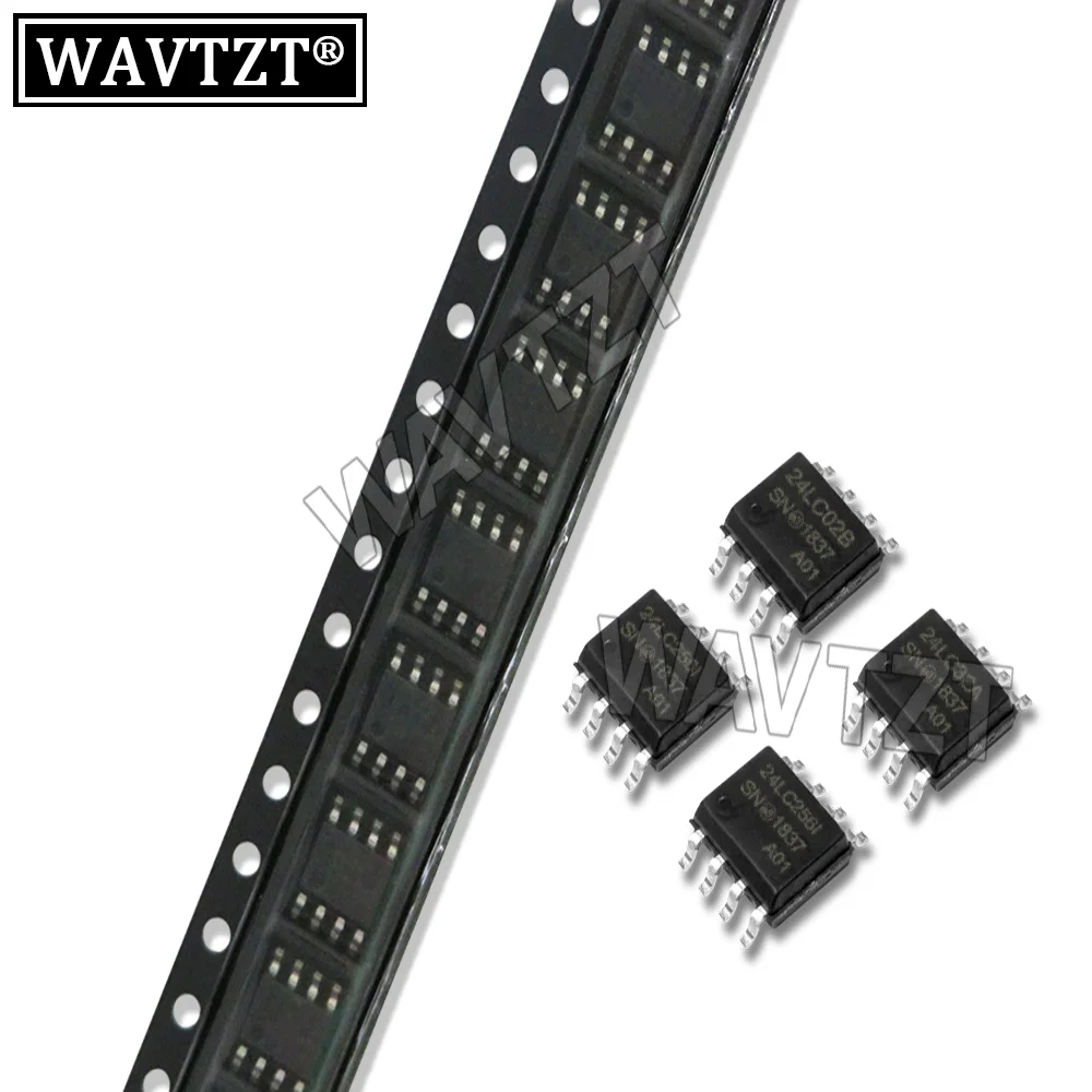 10 шт. 24LC256-I/SN 24LC256I 24LC256 SOP-8 24LC256T-I/SN 24LC32A-I/SN 24LC32 24LC32-I/SN 24LC32 24LC02BT-I/SN 24LC02BI SOP Chip