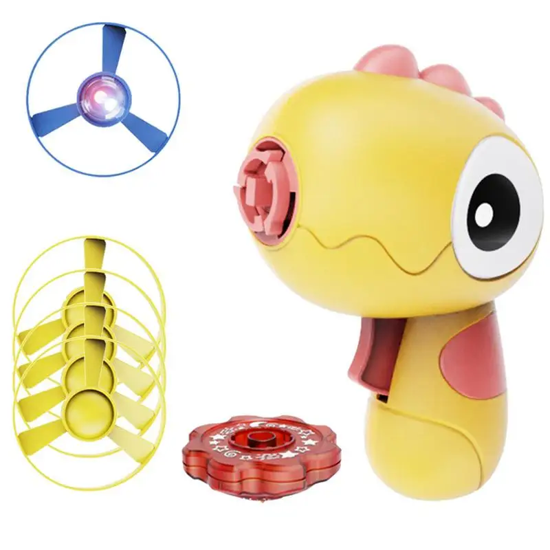 

Дисковая пусковая установка, сувениры вечерние светильник гироскоп, летающая тарелка, пусковая установка в форме динозавра, вращающийся шу...