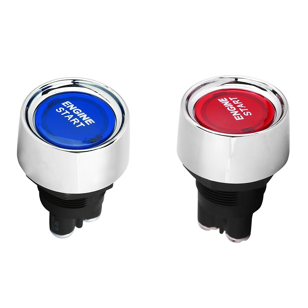 

Car Engine Start Switch Universal 12V Automotive Push Button Automobile