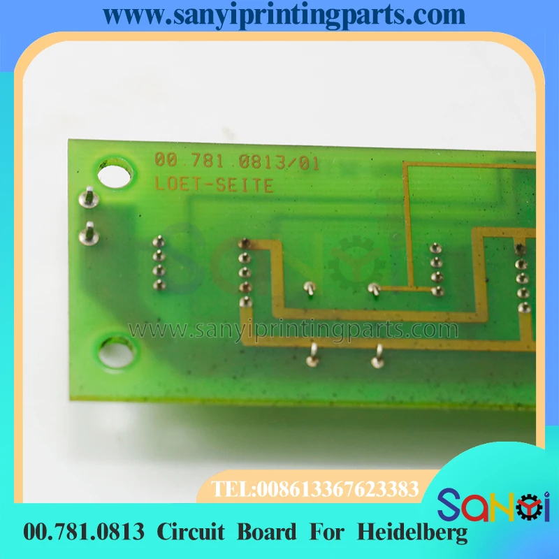95% оригинальная новая печатная плата 00.781.0813 для печатной машины Heidelberg CD102 MO SM74