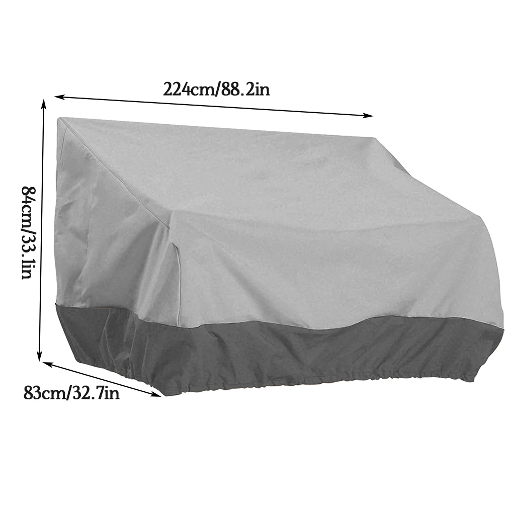 

Patio Furniture Cover Sofa Dust Cover Waterproof Sun Protective Outdoor Garden Couch Chair Lounge Slipcover Furniture Protector