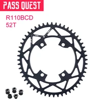 pass quest shiman0 r110 4 bcd 110bcd oval road bike narrow wide chainring 42t 52t bike chainwheel ultegra r7000 r8000 da9100