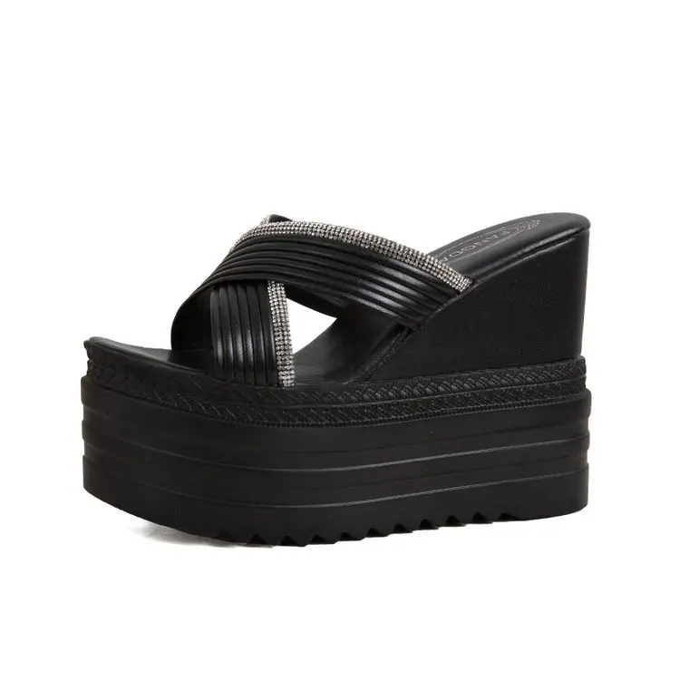 Женские туфли 2024 года большие размеры тапочки на каблуке низкие Роскошные