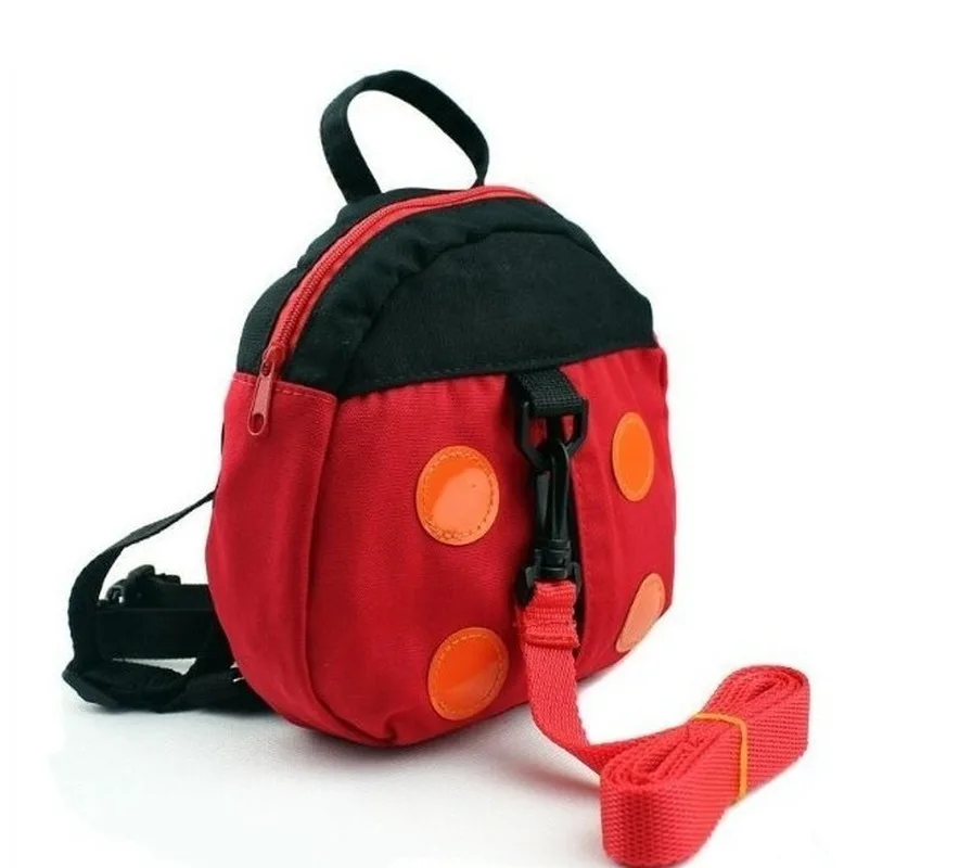 

Baby Carrier Backpack Walking Belt Bag Harness Leashes Bags Kids Safety Learning Walk Handbag Children Infant Ladybird