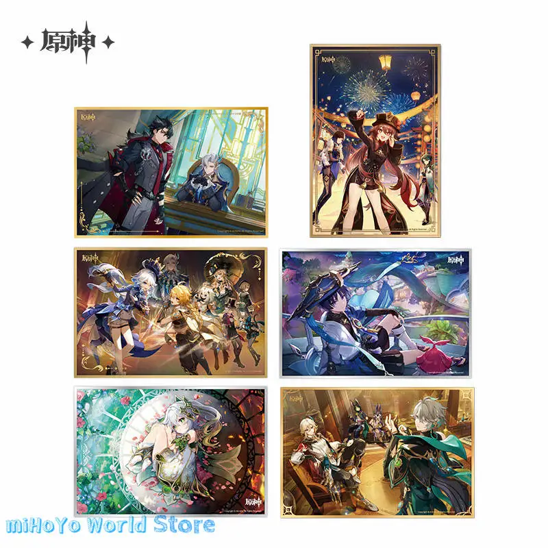 Цветная бумага Wanderer MiHoYo официальная подлинная Genshin Impact оригинальная