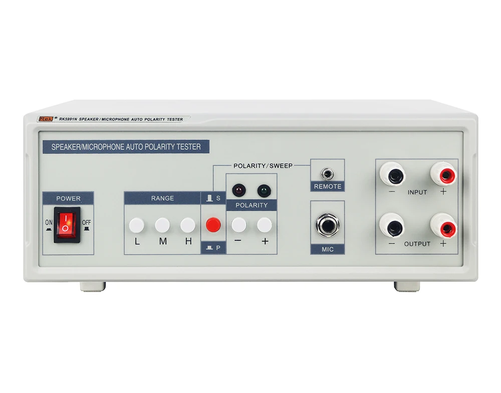 

RK-5991N Microphone polarity tester Power consumption 10VA