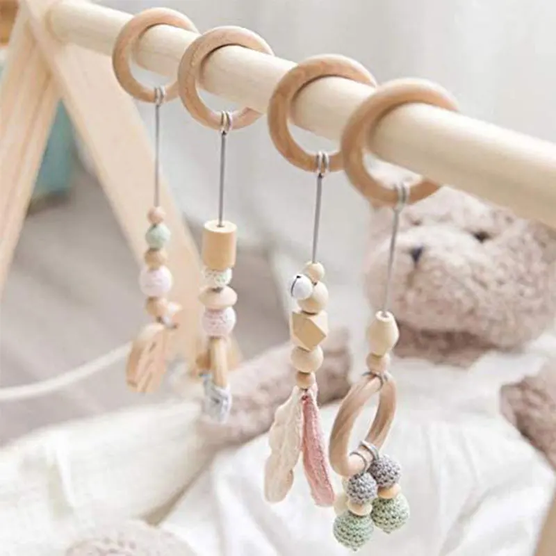 Незавершенные твердые деревянные кольца 15-150 мм из натурального дерева для