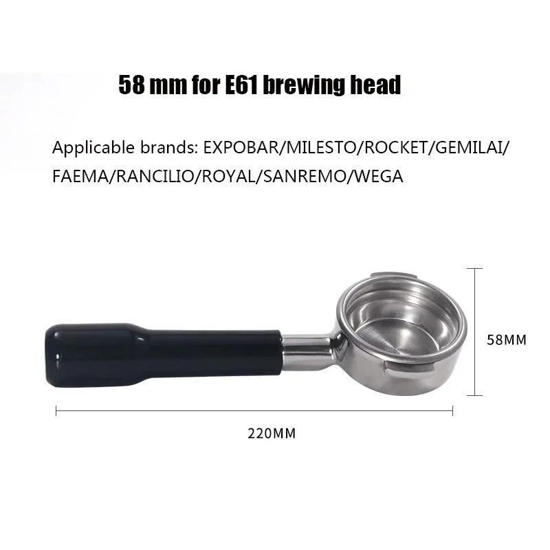 

Фильтр для кофе из нержавеющей стали 51/54/58 мм