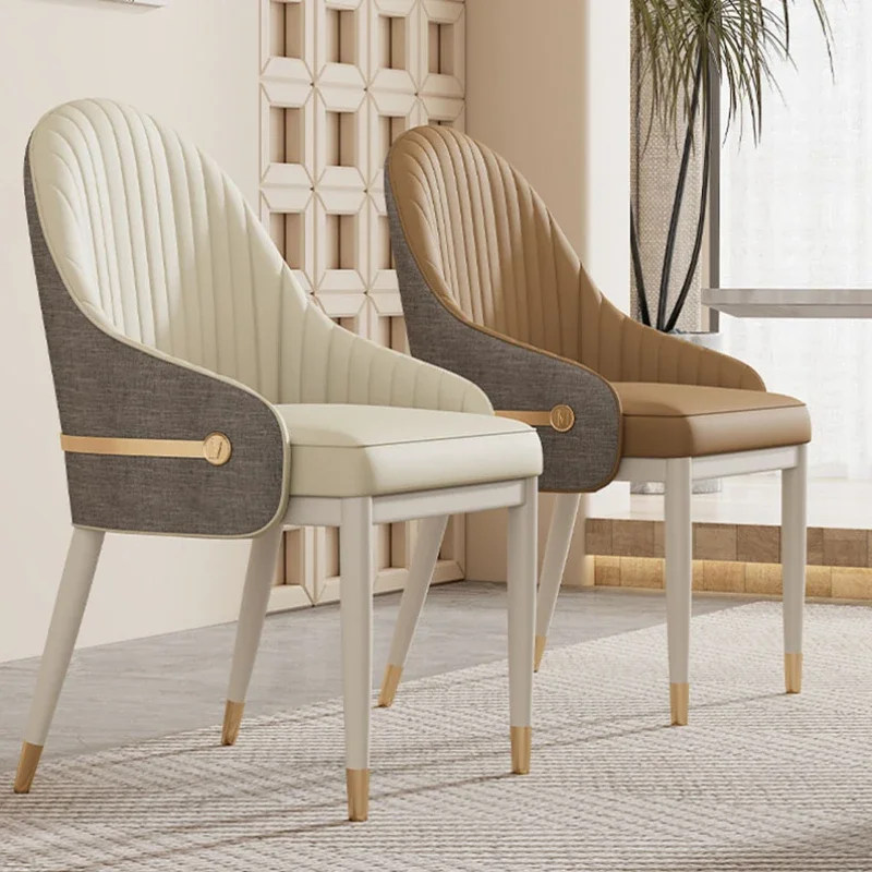 Элегантный дизайнерский обеденный стул современный простой роскошный