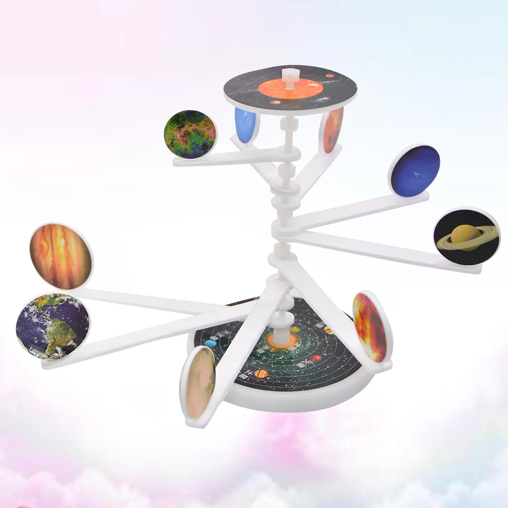 Игрушки для малышей. Детская планетарная модель солнечной системы сделай сам.