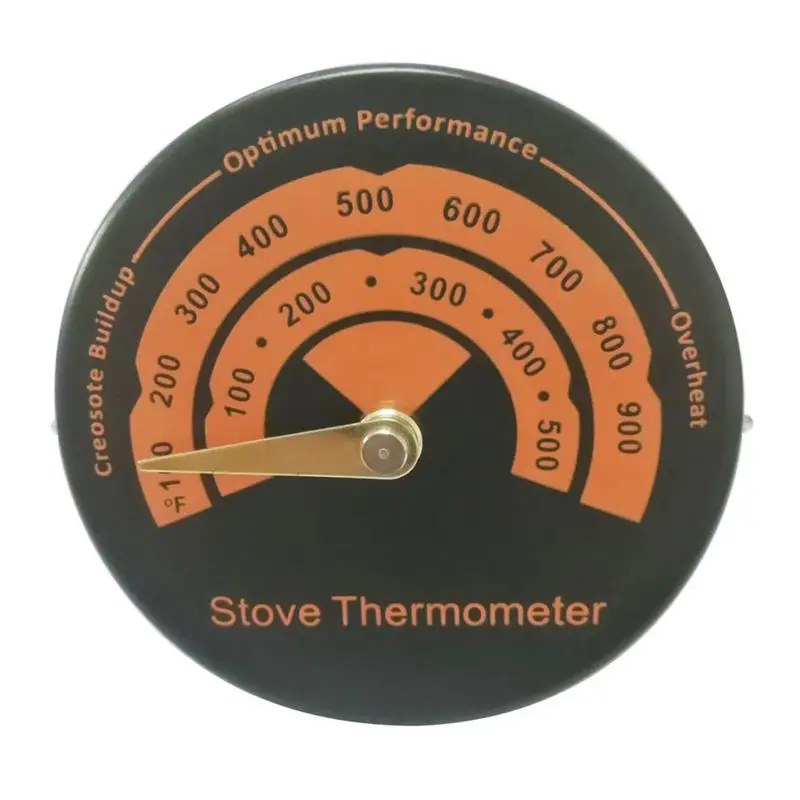 

Magnetic Stove Thermometer Burner Fireplace Thermometer Household Fireplace Fan Oven Thermometer Fireplace Accessories