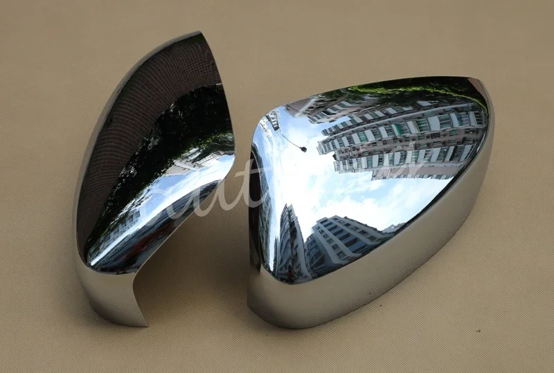 (Комплект из 2) хромированный чехол для бокового зеркала Задняя отделка Mazda2 Mazda3 DJ