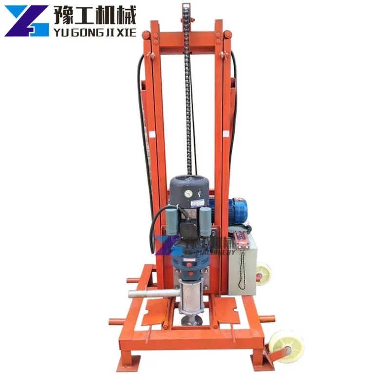 Буровая установка для водяных скважин с электродвигателем используемая фермы