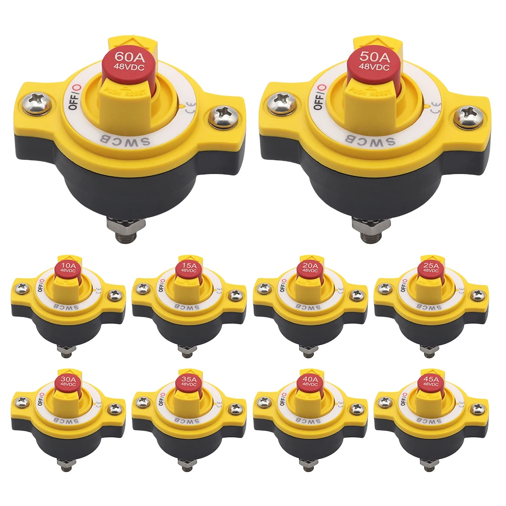 Переключатель автомобильного аккумулятора на 48 В постоянного тока вращающийся