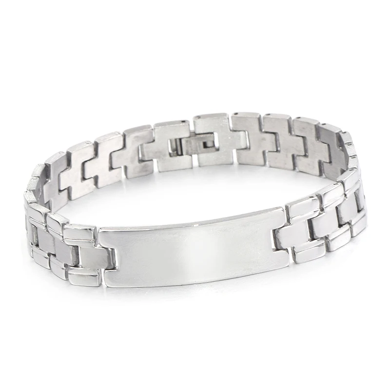 ГОКАДИМА 2023 Модные Ювелирные изделия из нержавеющей стали Женские/Мужские Браслеты с идентификационными брелками Ремешок для часов Ювелирные изделия Оптовая продажа WB053.