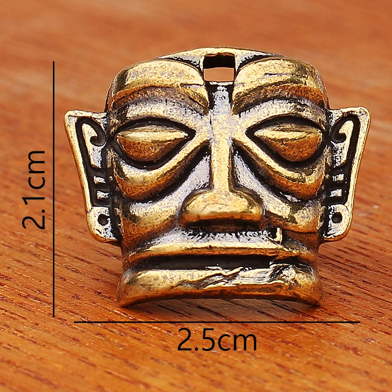 

Антикварная латунная фигурка робота Sanxingdui