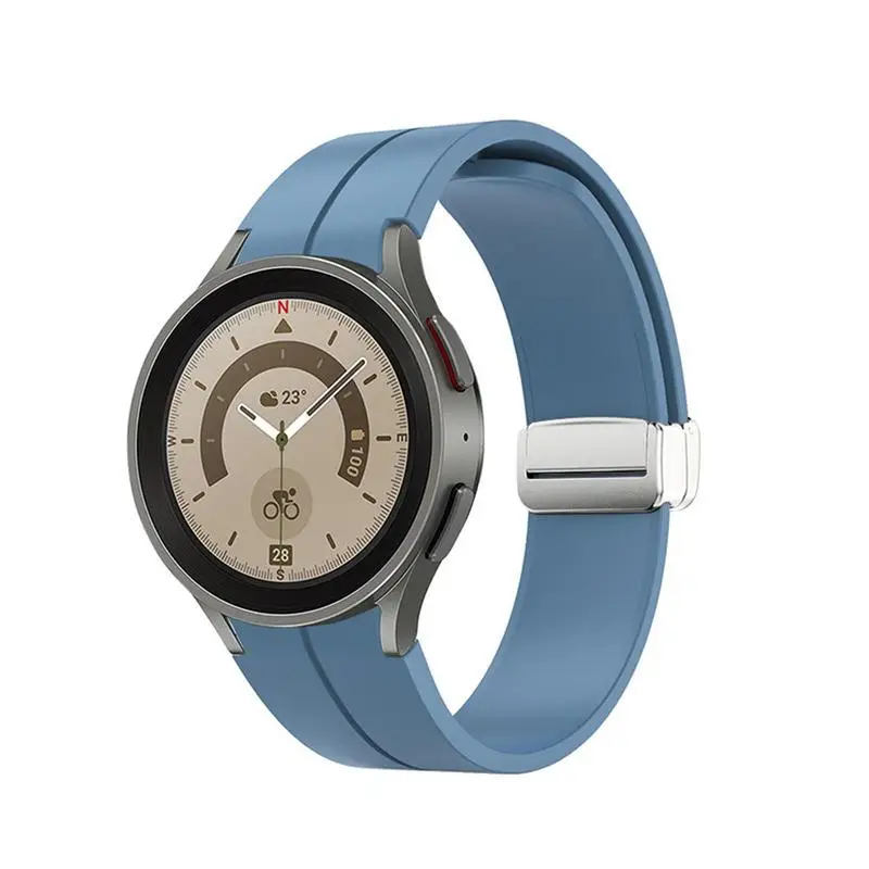 

Ремешок силиконовый для Samsungs Galaxys Watch 5 Watch 5Pro, спортивный сменный универсальный браслет для Galaxy Watch 5 Watch 5Pro