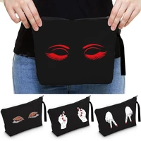 wrist strap clutch bridesmaid cosmetic bags bachelorette beach vacation travel tote organizer bag bachelor party party gift bag
