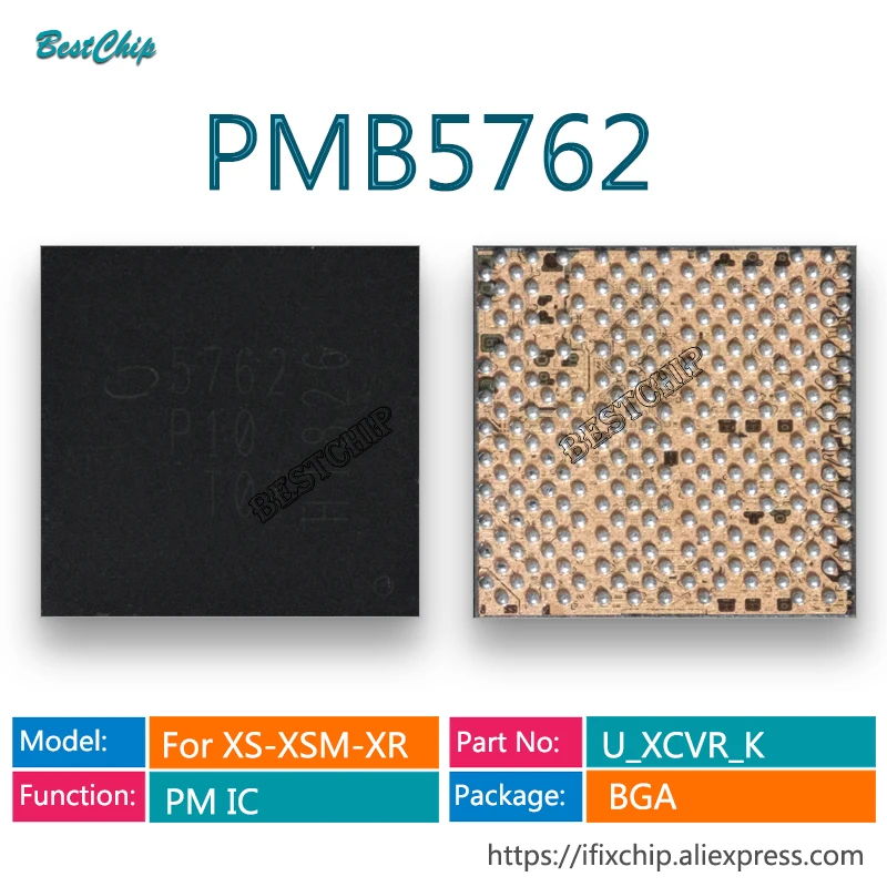 2-20pcs PMB5762 5762  U_XCVR_K  BASEBAND PMIC Power IC Chip For iphone XS XS-MAX XR