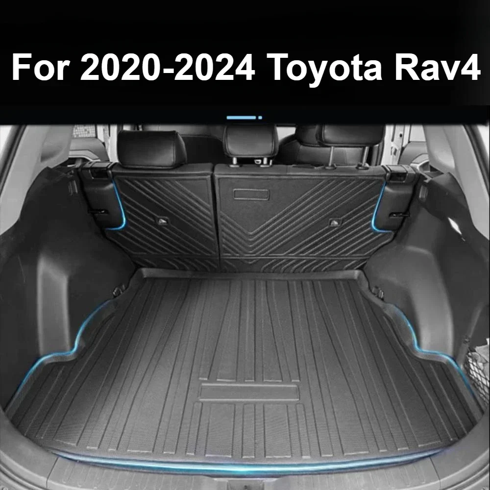 Для Toyota Rav4 2020 2022 2023 2024Автомобильные коврики вкладыши багажника чехол на заднее