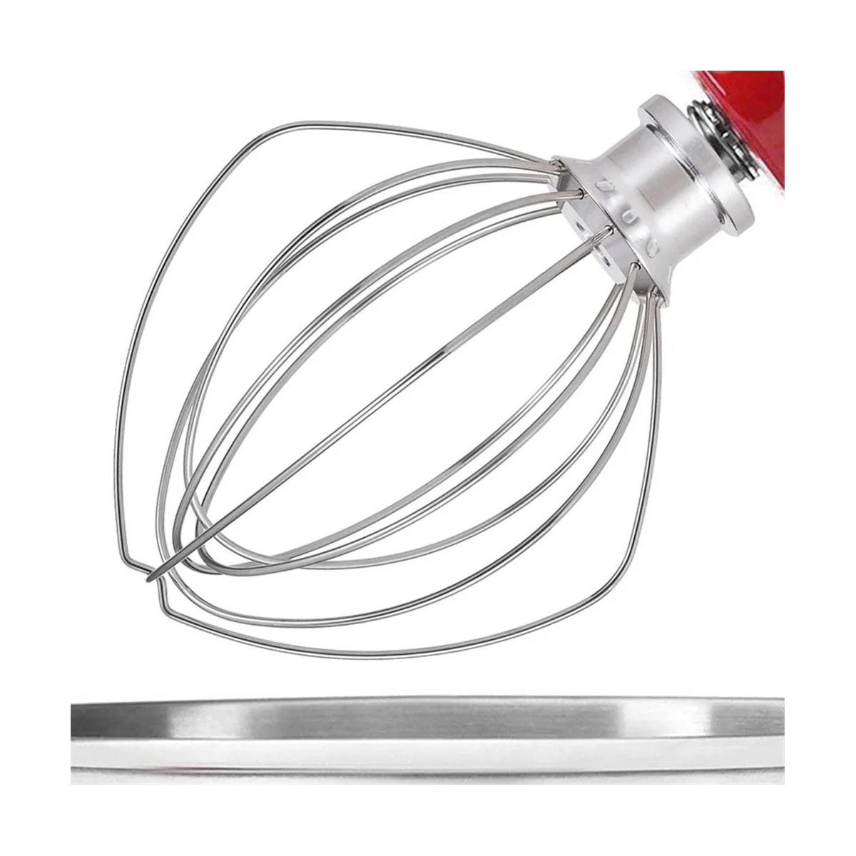 

Mixer Aid Attachment Fits for 4.5-5QT Tilt-Head Stand Mixer K5WW Wire Whip & 5K7SDH Dough Hook